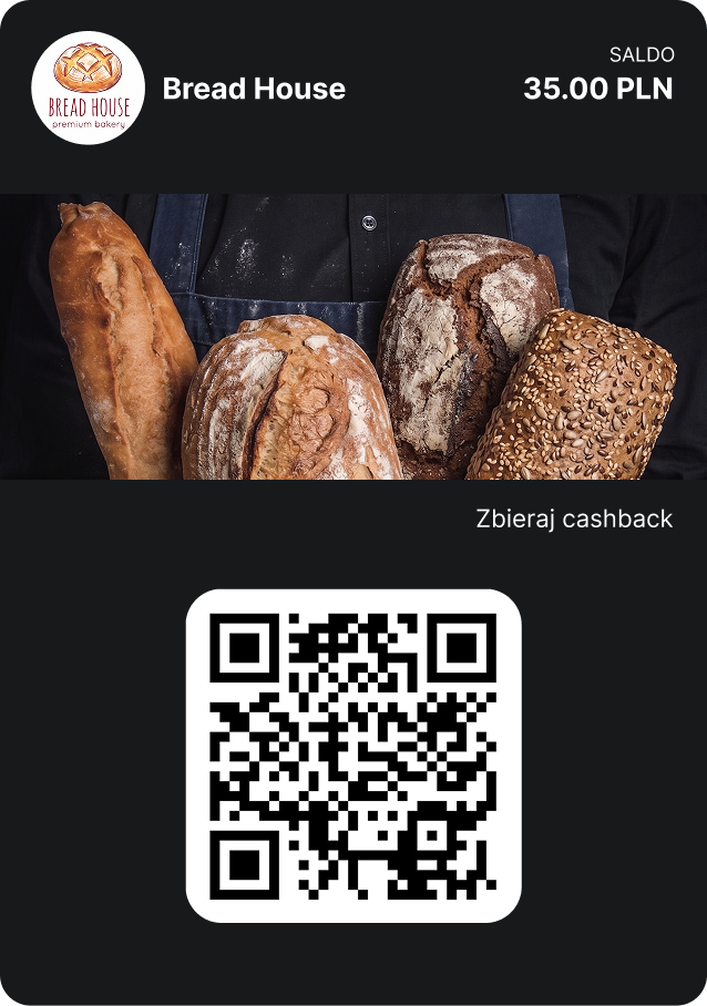 Cashback-Karte: Bread House