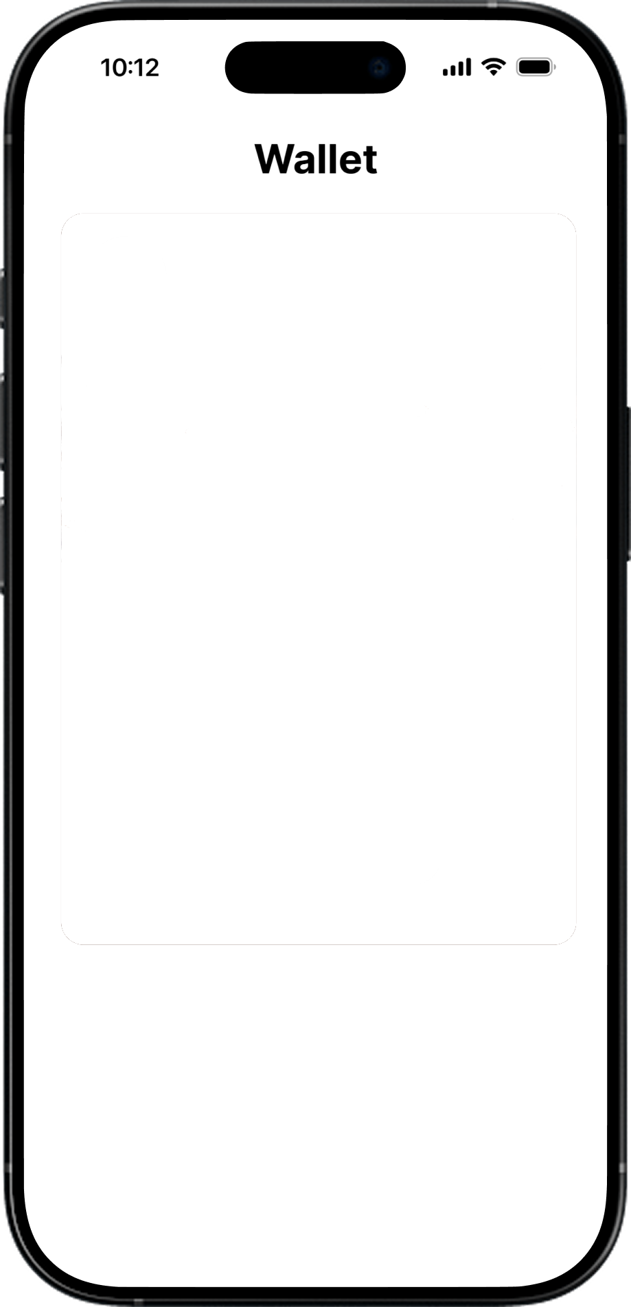 Karte in Apple Wallet